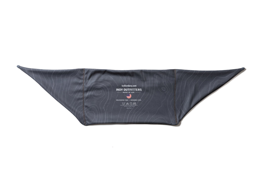 Performance Ice Bandana - Charcoal Cool