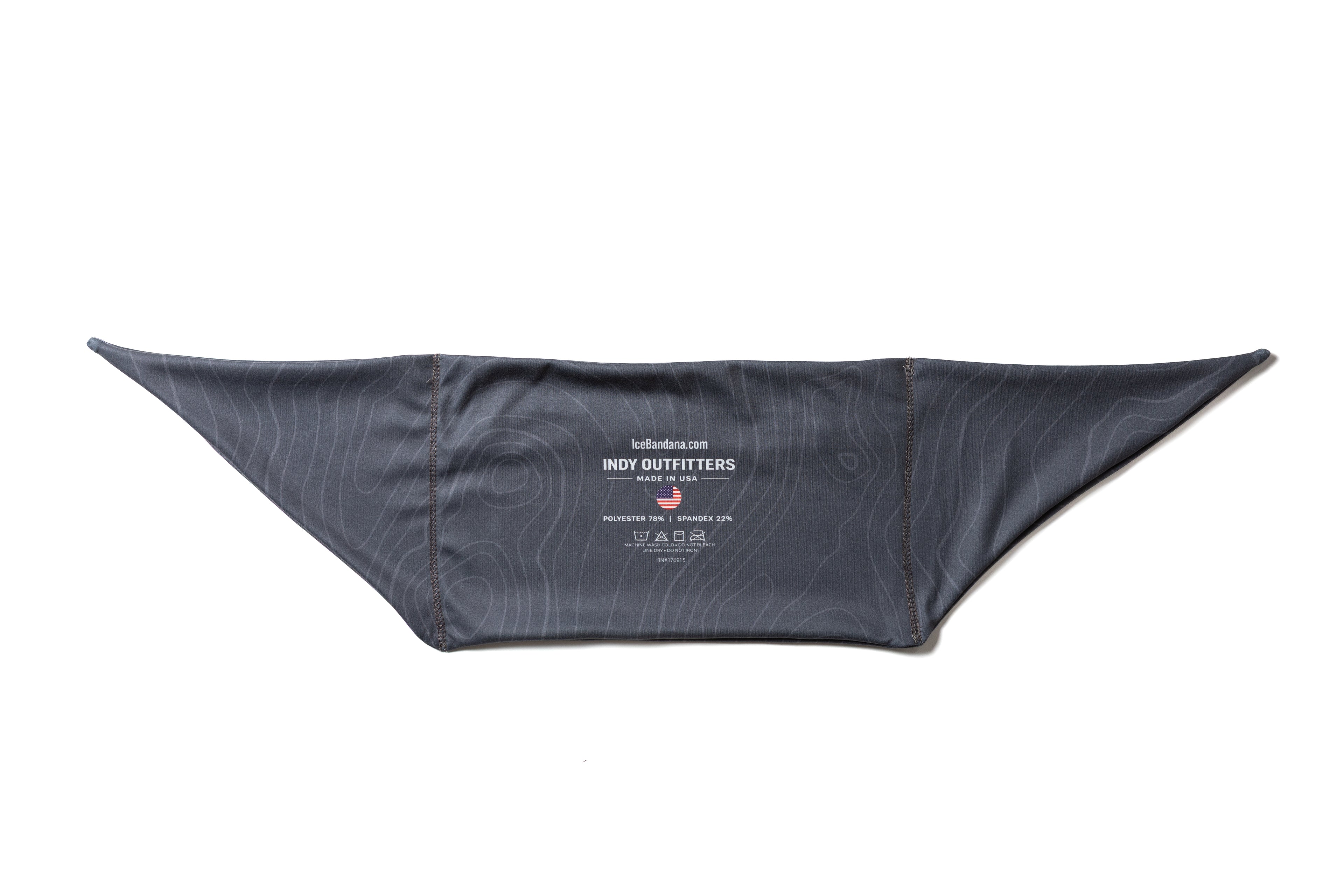 Performance Ice Bandana - Charcoal Cool